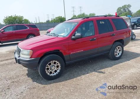 2003 Jeep Grand Cherokee Laredo z USA, uszkodzony, nr VIN 1J4GW48S03C592944